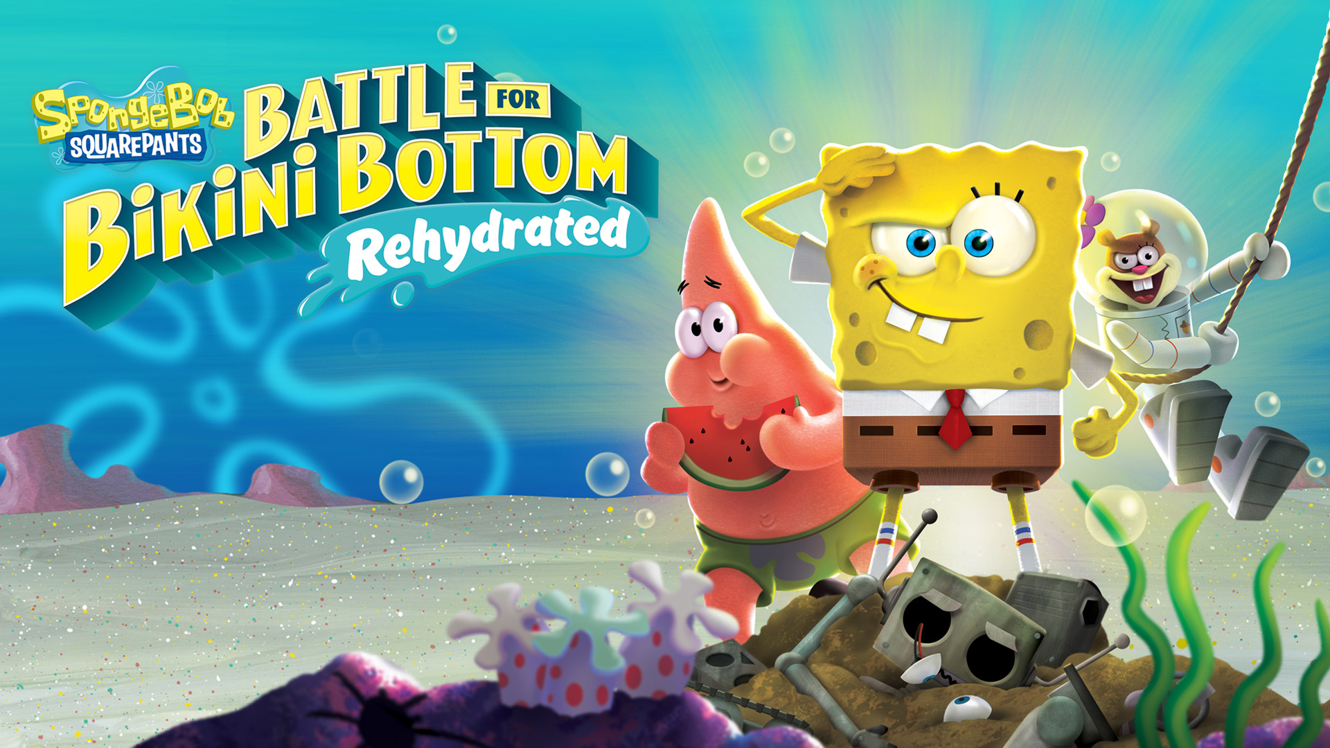 SpongeBob SquarePants: Battle For Bikini Bottom  Rehydrated – Rock Bottom Trailer