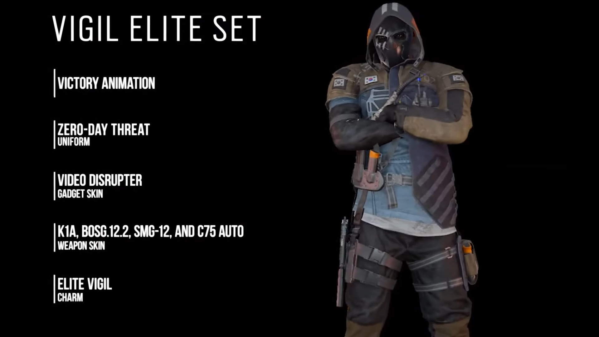 Rainbow Six Siege – Vigil Elite Set Trailer