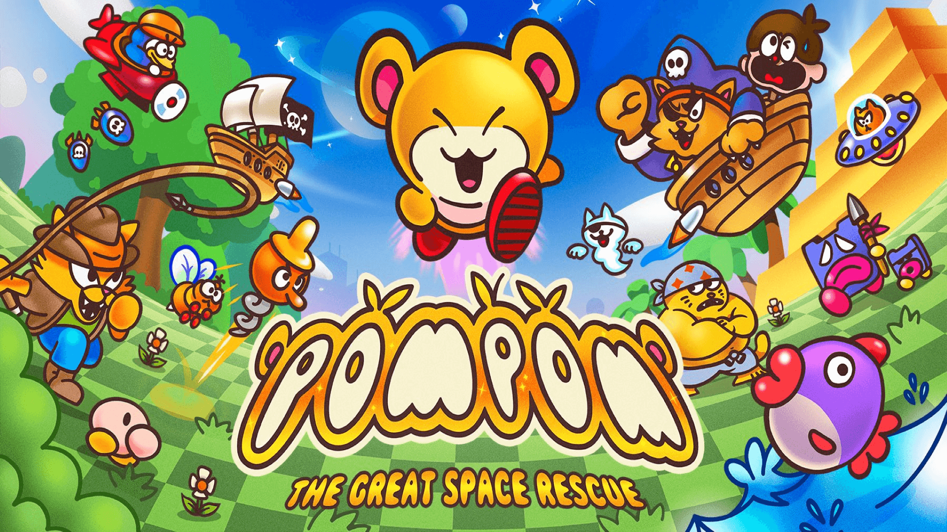 Pompom: The Great Space Rescue – Release Date Trailer
