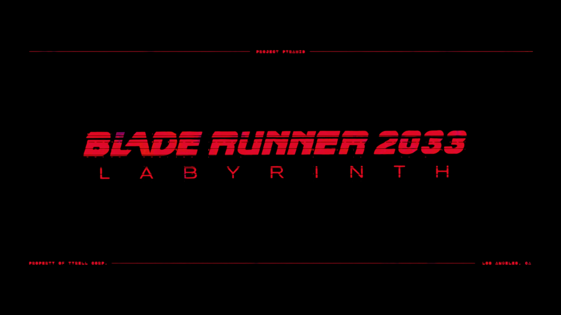 Blade Runner 2033: Labyrinth – Reveal Trailer