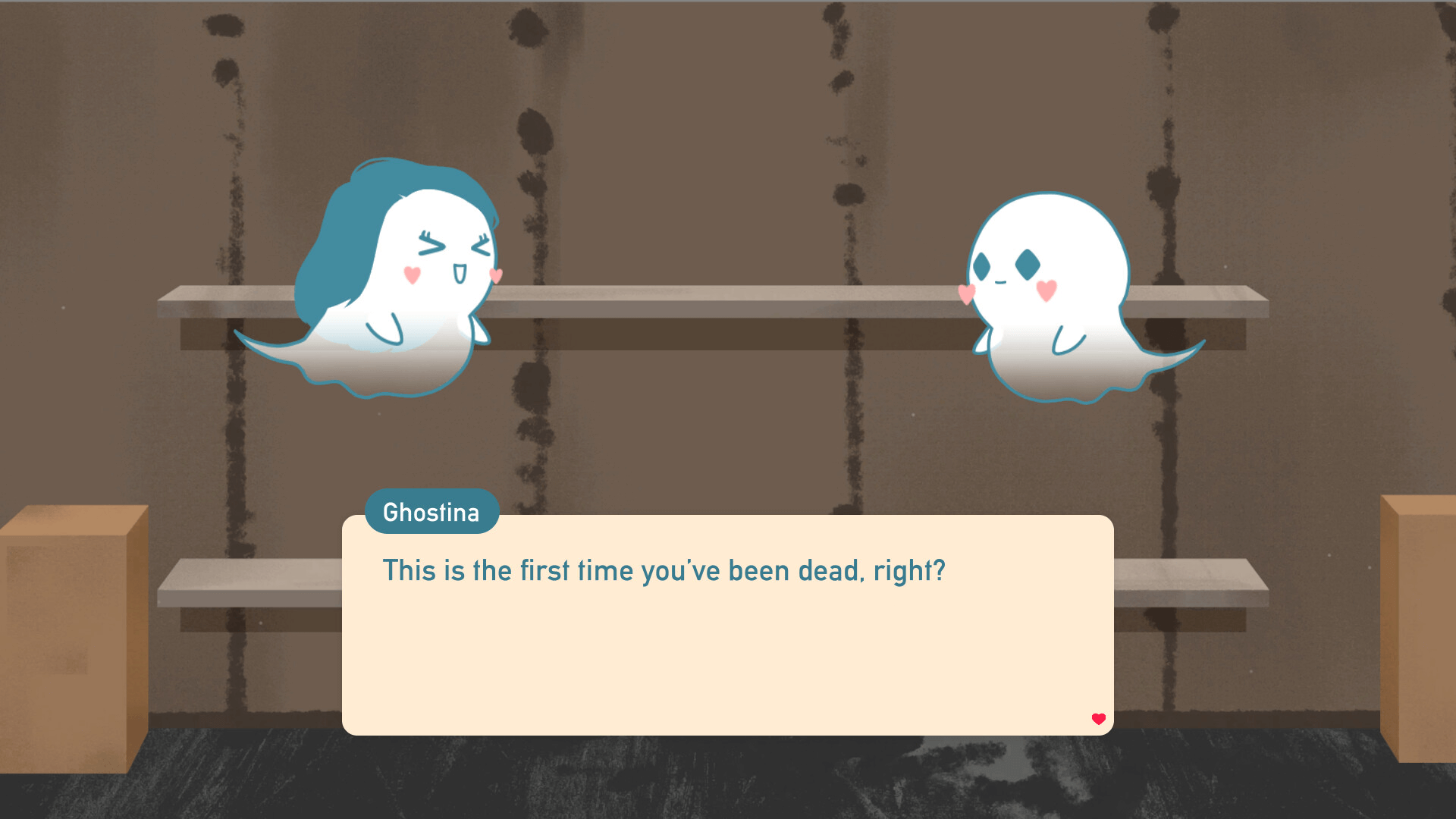 Available Now On Steam Love, Ghostie A Wholesome Dating Game