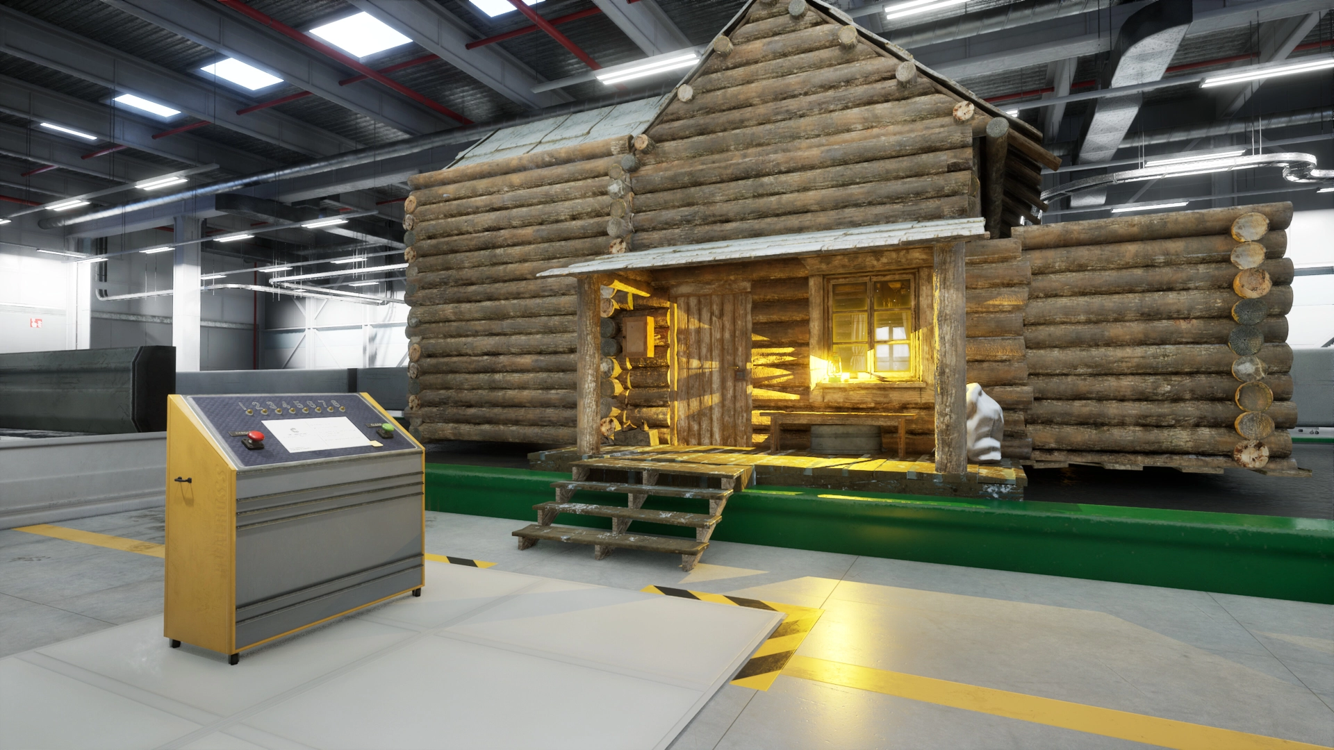 Not So Normal Factory Job Turning Paranormal In The Cabin Factory, Coming Soon To PC